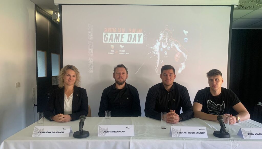 Stimmen der Auftakt-Pressekonferenz der SWARCO RAIDERS Tirol Basketball